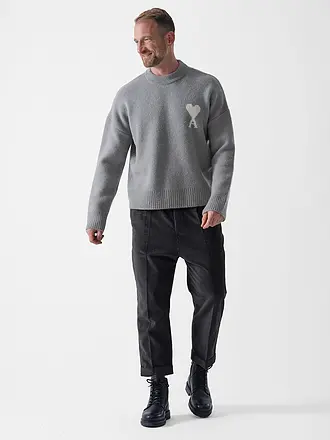 AMI PARIS | Pullover | hellgrau